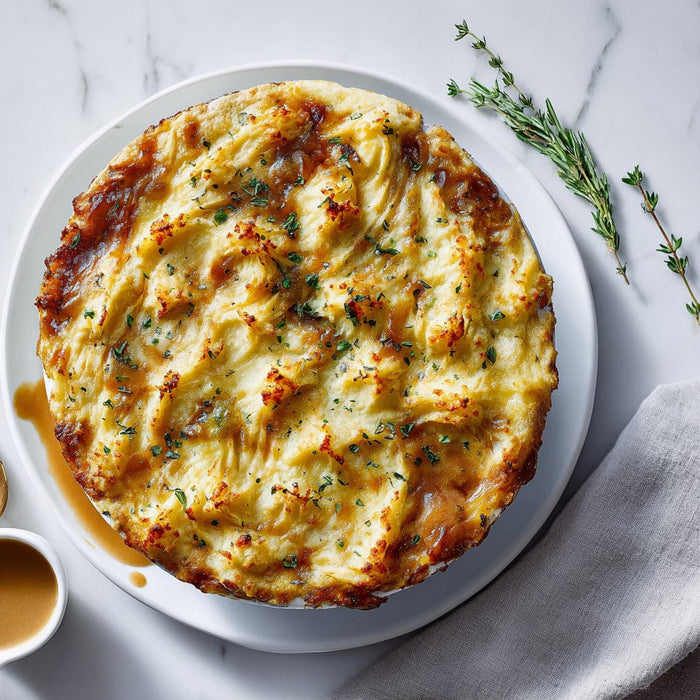 easyChef Pro Elevated Roast Beef Shepherd's Pie with Caramelized Onions