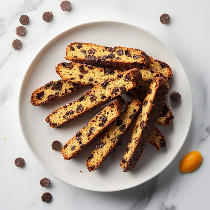 easyChef Pro Espresso-Chocolate Apricot Biscotti with a Citrus Kick