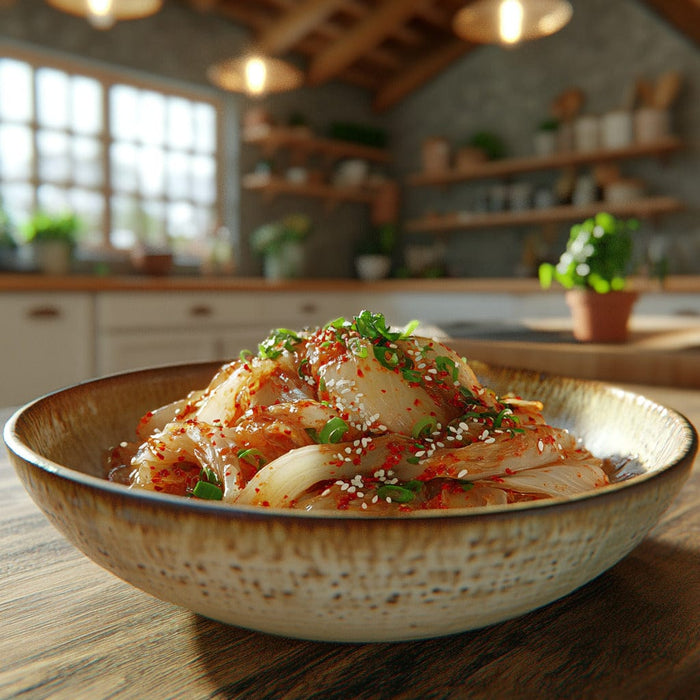 easyChef Pro Fermented Napa Cabbage Kimchi