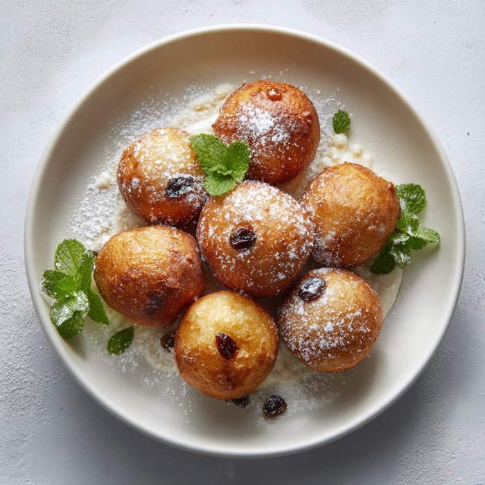 easyChef Pro Festive Golden Raisin Poertzelki