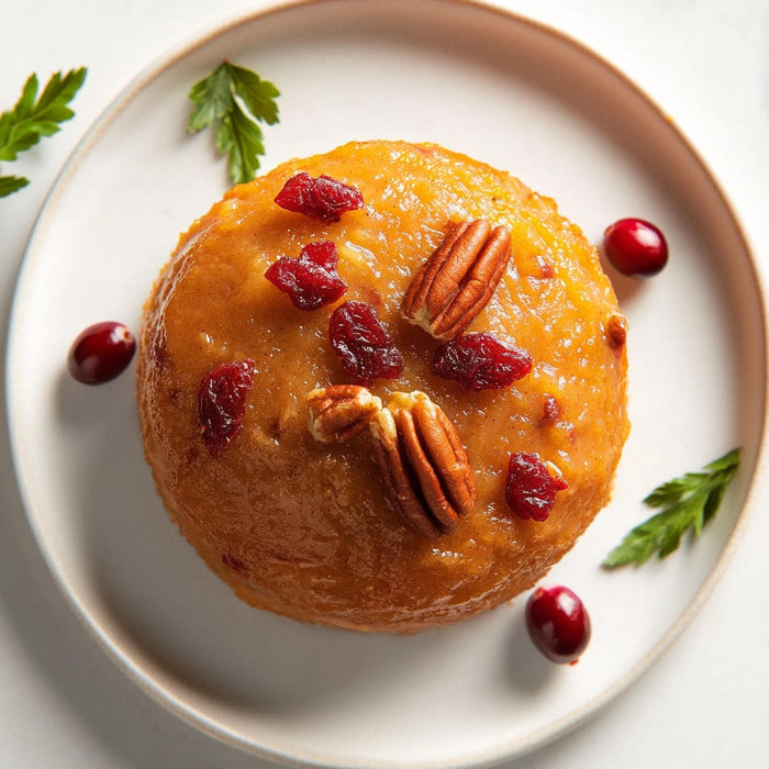 easyChef Pro Festive Spiced Apple and Carrot Pudding