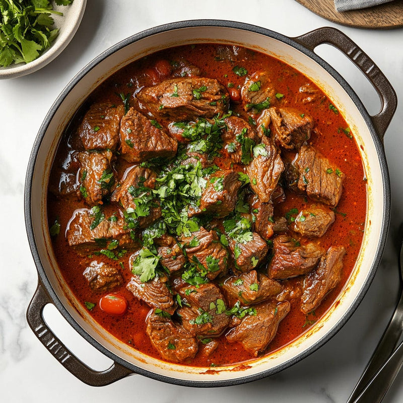 easyChef Pro Fiery Chile-Tomato Beef Stew