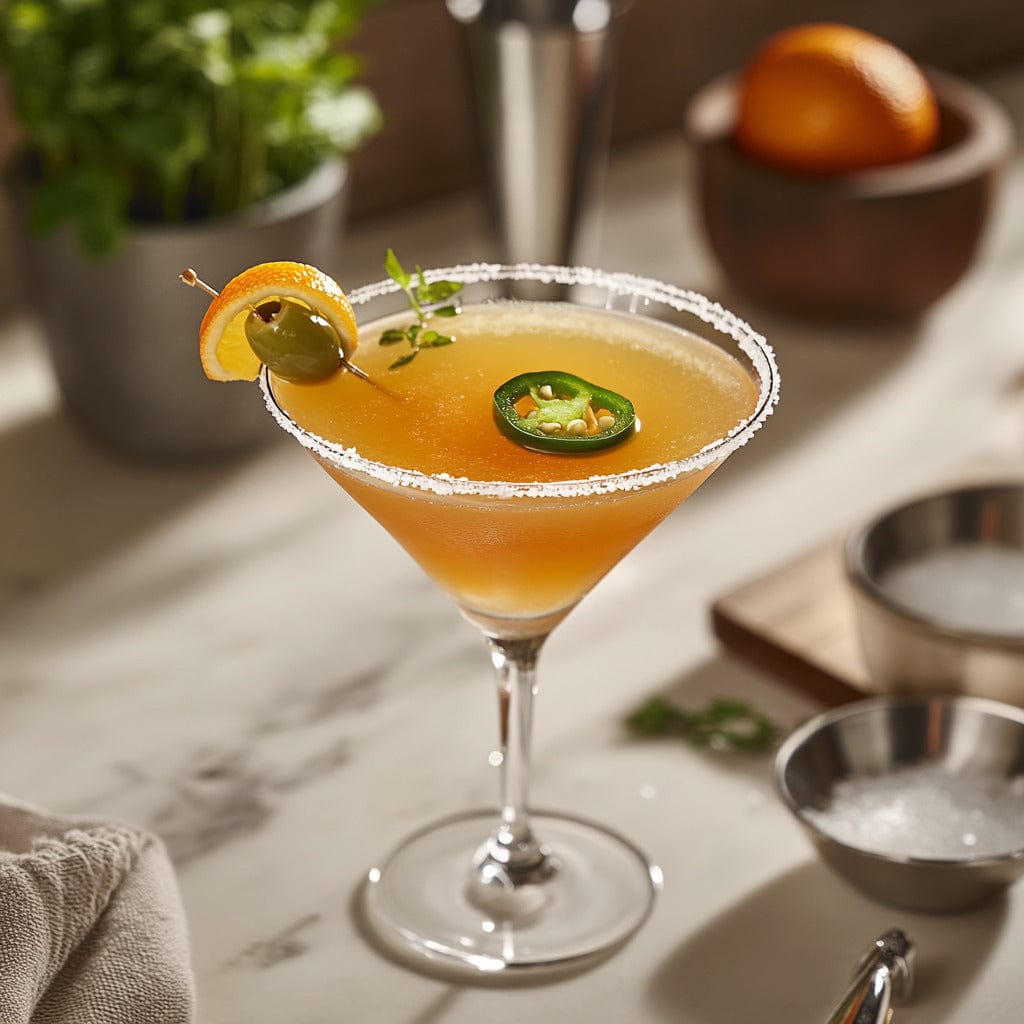 easyChef Pro Fiery Citrus Tequila Martini