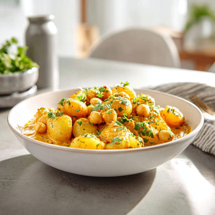 easyChef Pro Fiery Coconut Chickpea Potato Curry