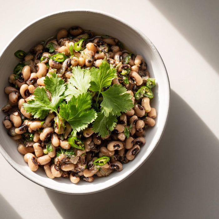 easyChef Pro Fiery Southern Black-Eyed Peas with Jalapeño and Onion