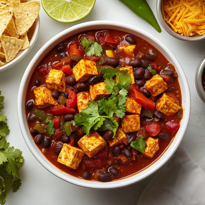 easyChef Pro Fiery Tofu & Black Bean Chili