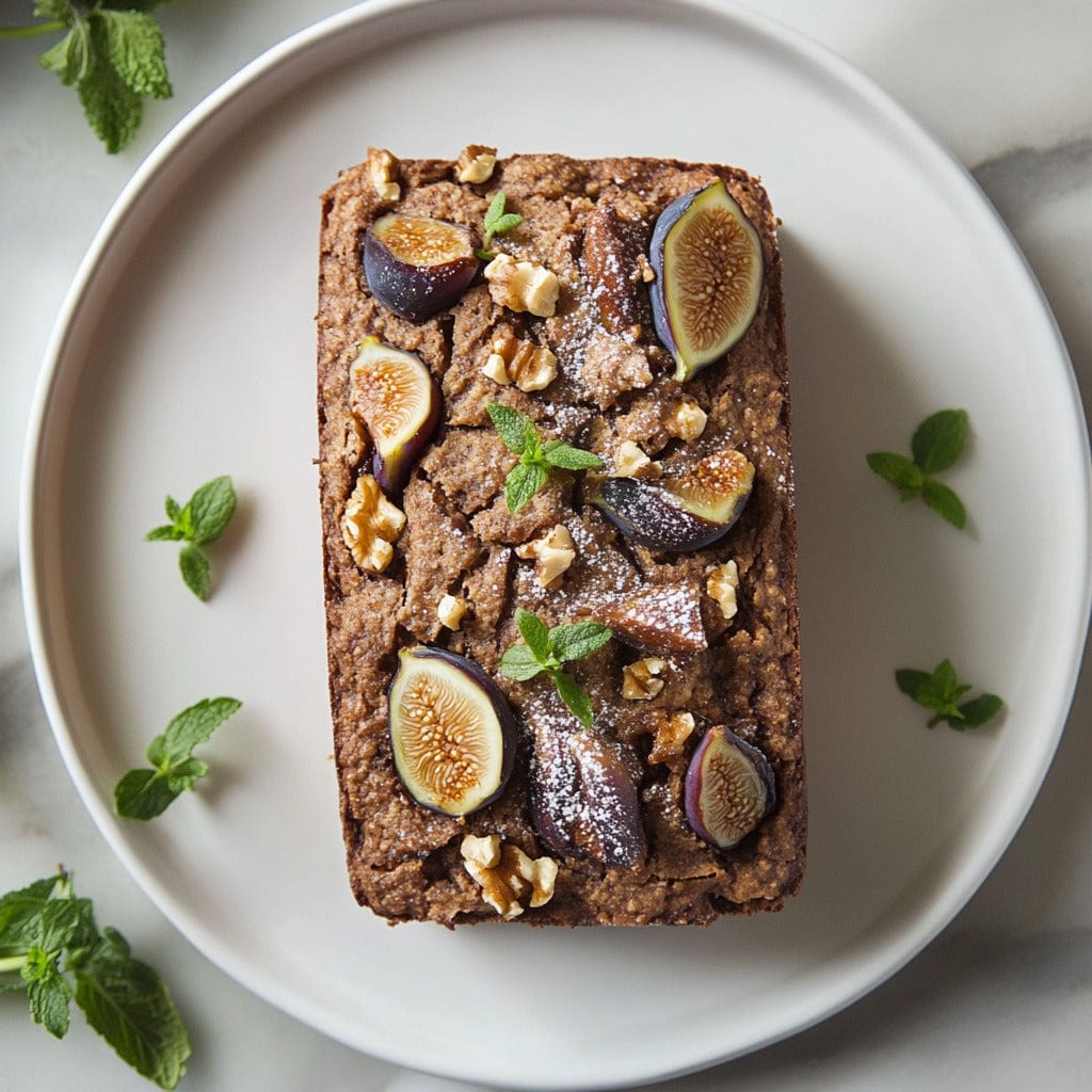 easyChef Pro Fig and Banana Whole Wheat Loaf with Crunchy Walnuts
