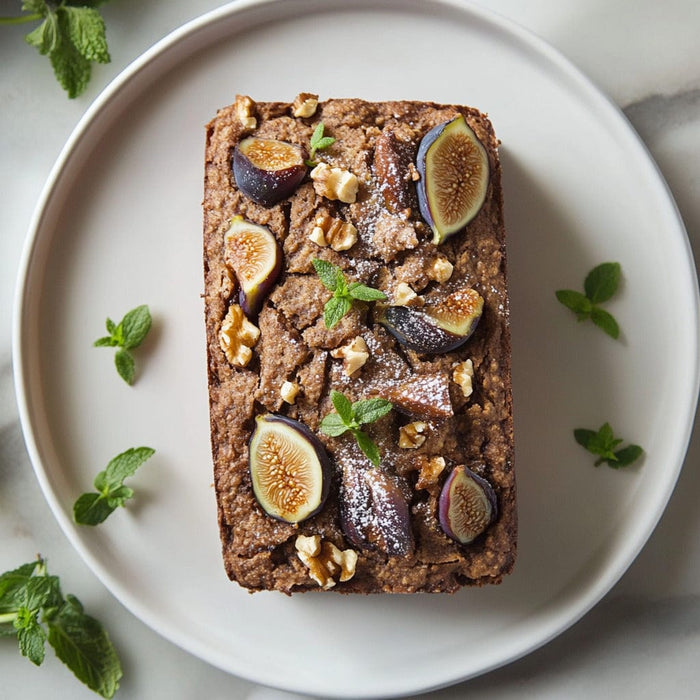 easyChef Pro Fig and Banana Whole Wheat Loaf with Crunchy Walnuts