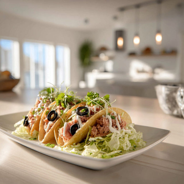 easyChef Pro Flavor-Packed Tex-Mex Tuna Tacos