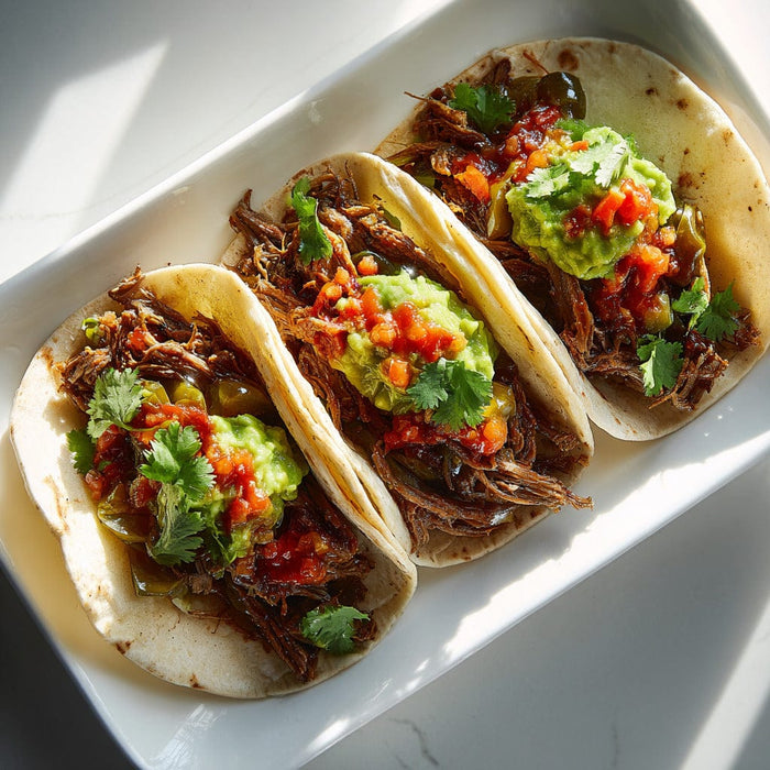 easyChef Pro Flavorful Chuck Roast Carnitas with Green Chiles