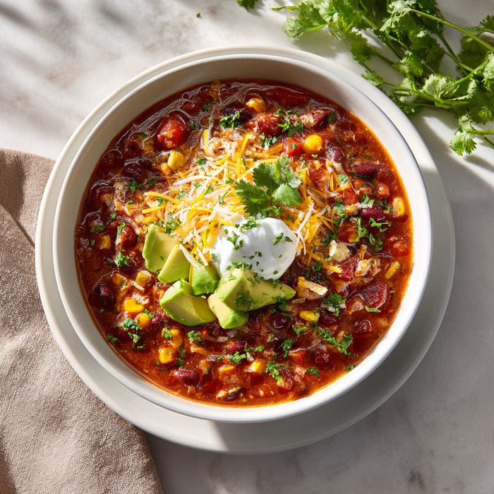 easyChef Pro Flavorful Tex-Mex Slow Cooker Taco Soup