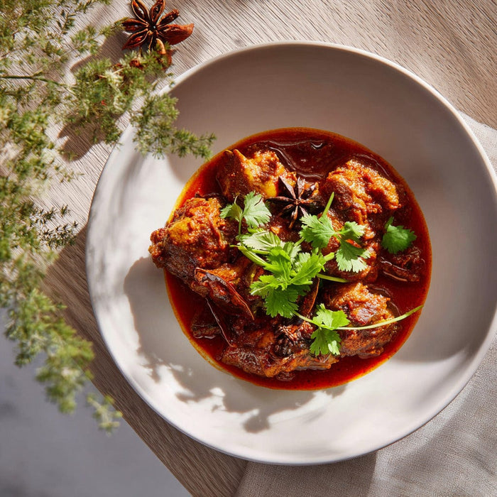 easyChef Pro Fragrant Chicken Curry in Tomato Sauce