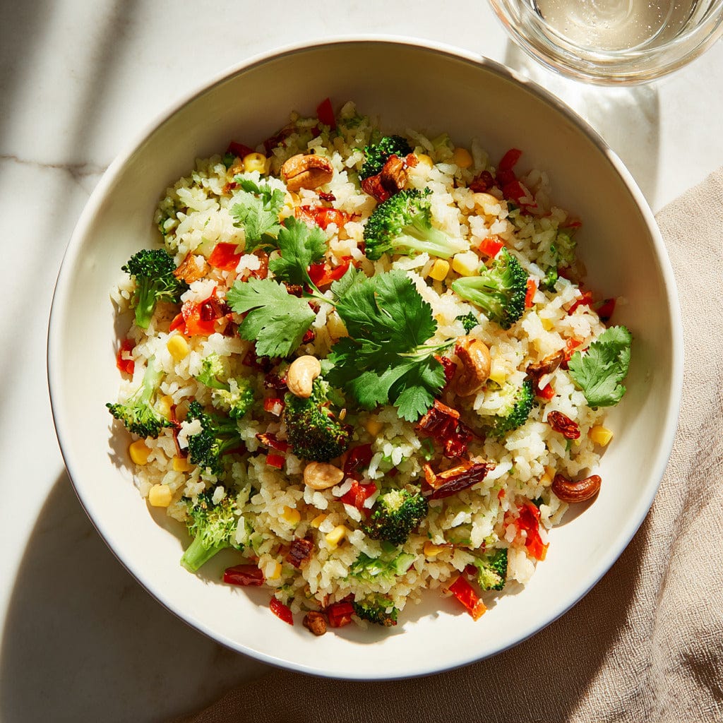 easyChef Pro Fragrant Vegetable Pilaf with Crunchy Cashews