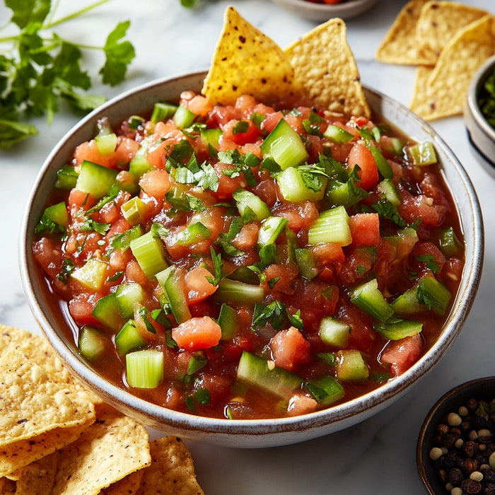 easyChef Pro Fresh Tomato and Celery Fiesta Salsa