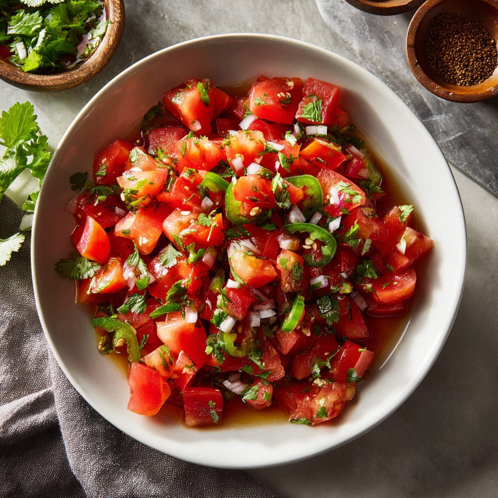 easyChef Pro Fresh Tomato Salsa with Lime and Cilantro