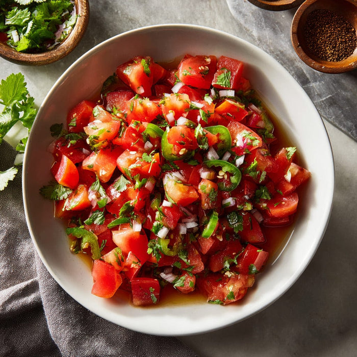 easyChef Pro Fresh Tomato Salsa with Lime and Cilantro