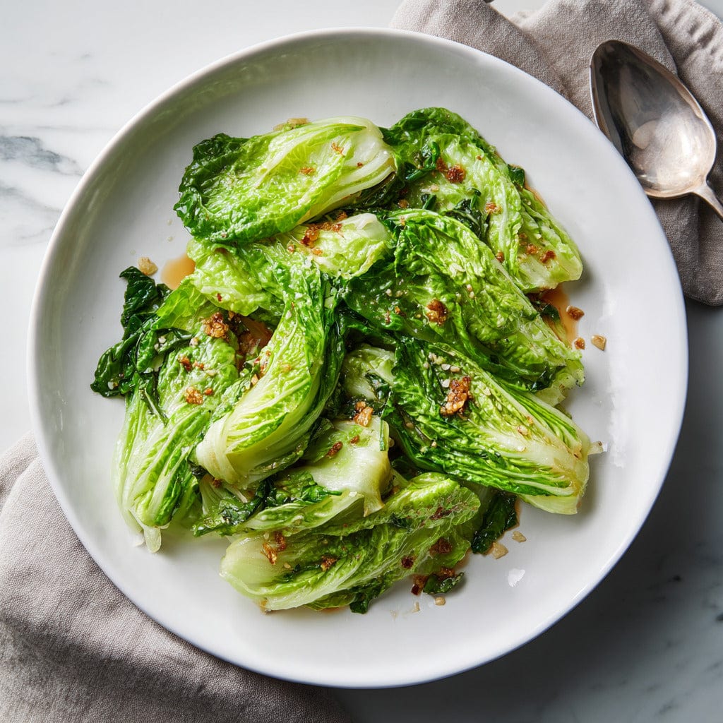 easyChef Pro Garlic-Infused Cabbage Stir Fry with Shaoxing Wine