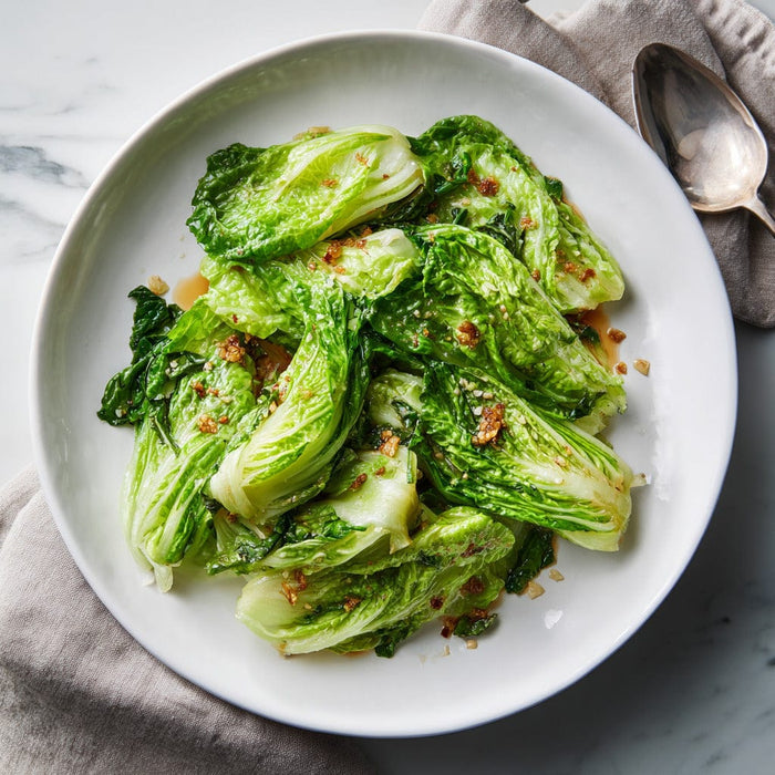 easyChef Pro Garlic-Infused Cabbage Stir Fry with Shaoxing Wine