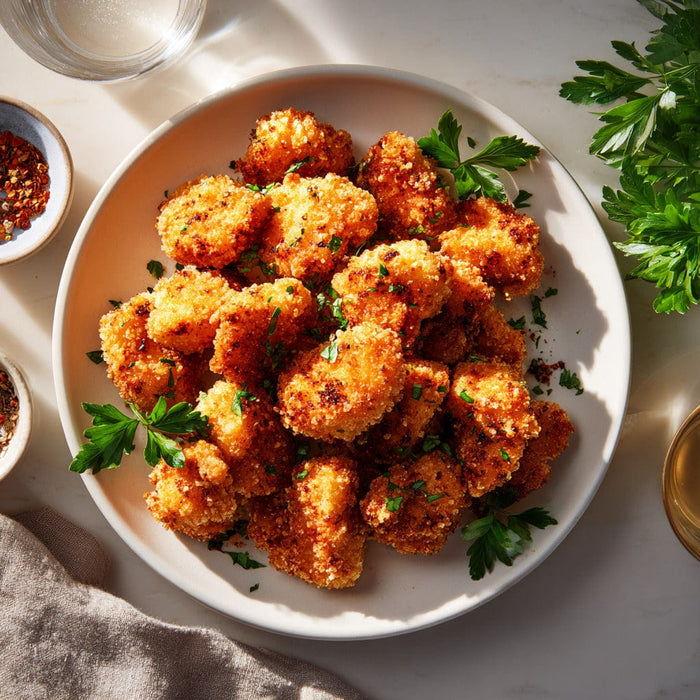 easyChef Pro Garlic-Infused Crispy Chicken Nuggets
