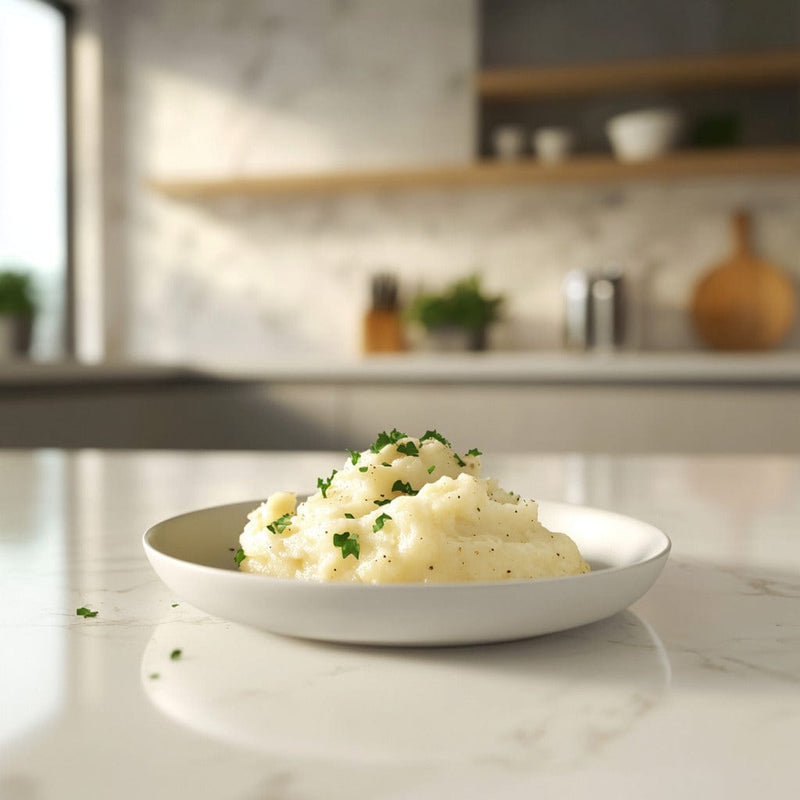 easyChef Pro Garlic-Infused Mashed Red Potatoes