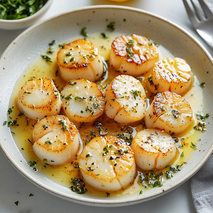 easyChef Pro Garlic-Lemon Butter Scallops Sauté