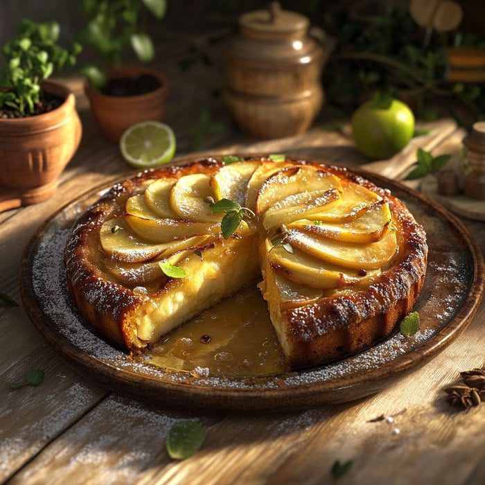 easyChef Pro German Apple Cake (Apfelkuchen)