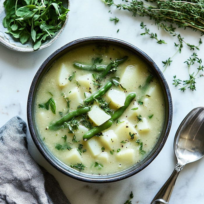 easyChef Pro German Green Bean and Potato Soup