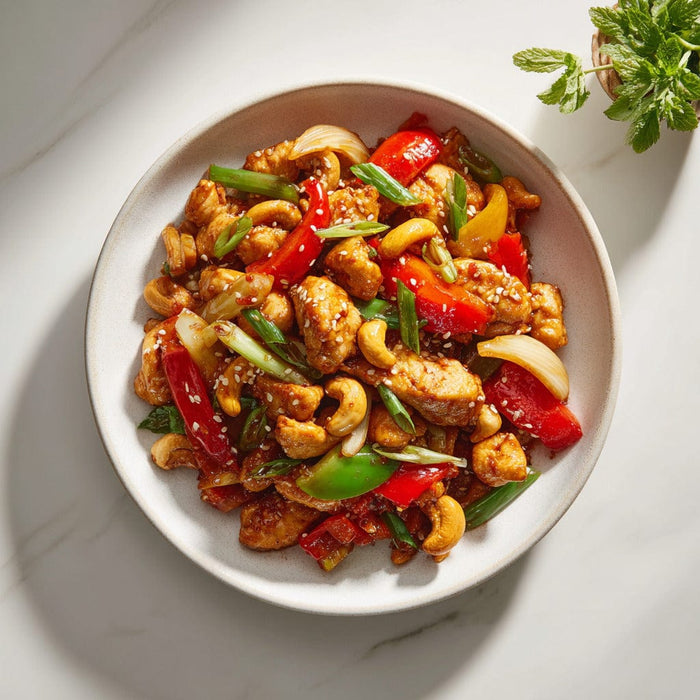 easyChef Pro Ginger Cashew Chicken Stir-Fry