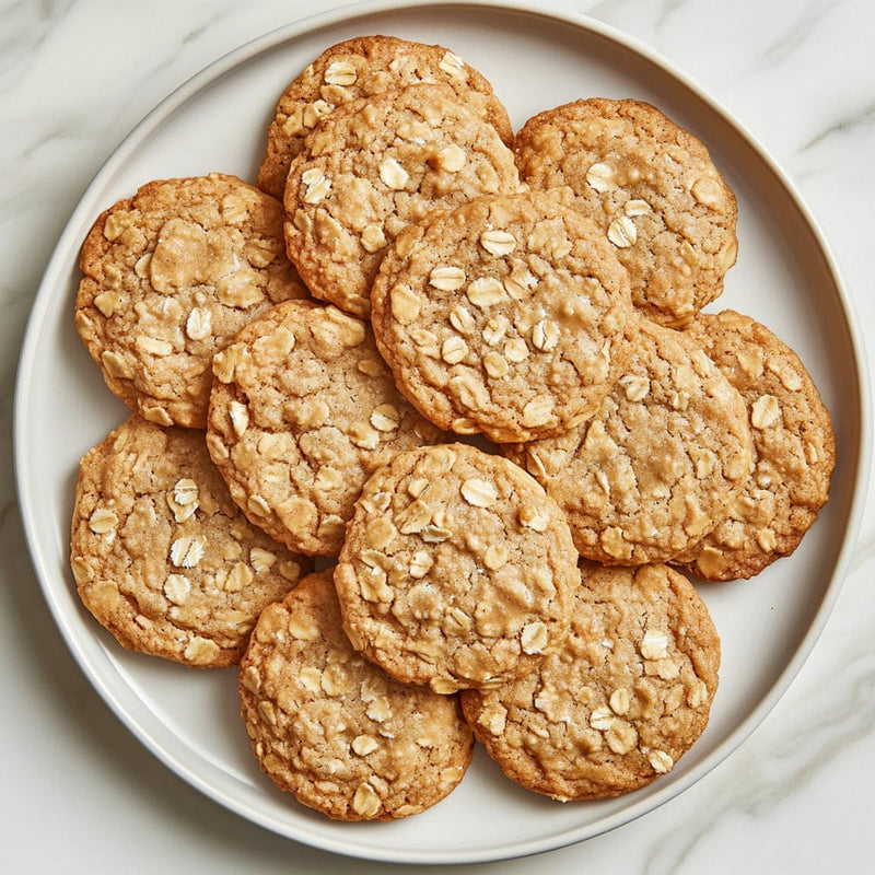easyChef Pro Ginger Crunch Oatmeal Peanut Butter Cookies