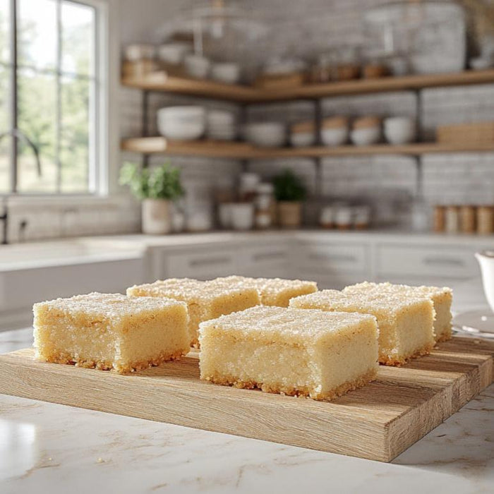 easyChef Pro Ginger Spice Shortbread Bars