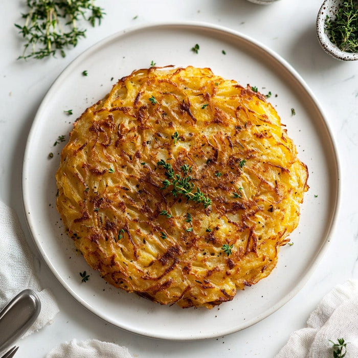 easyChef Pro Golden Swiss Rösti with Buttered Potatoes
