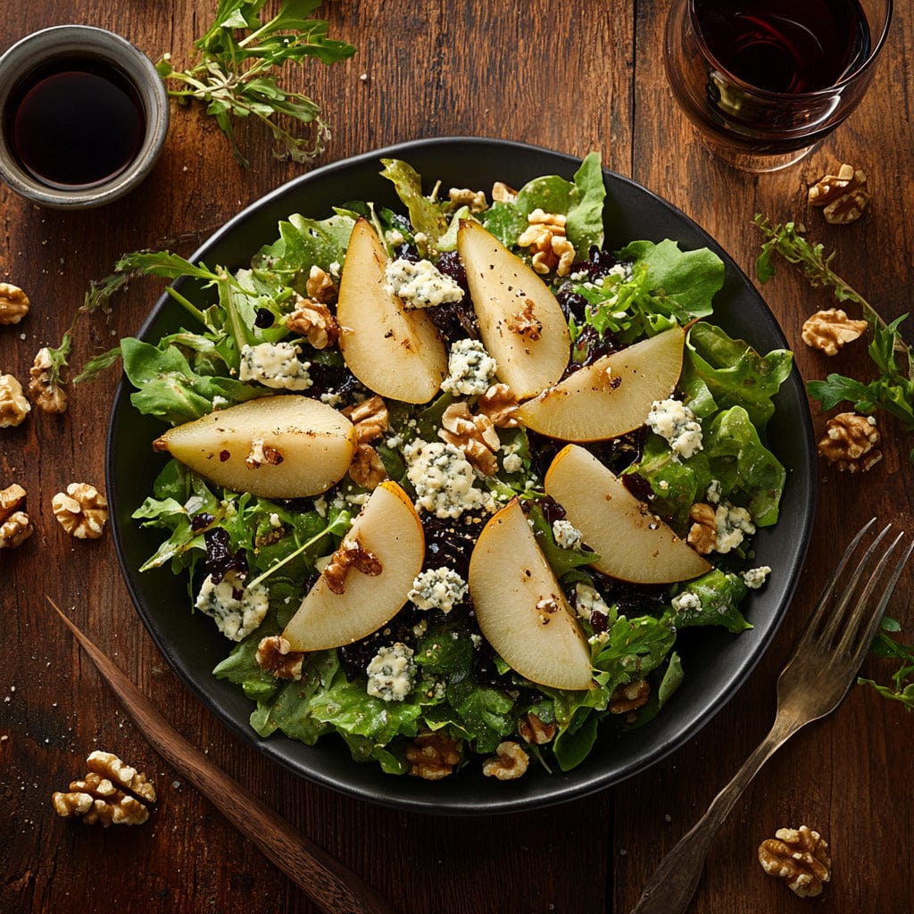 easyChef Pro Gorgonzola and Pear Elegance Salad