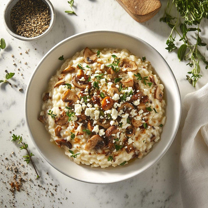 easyChef Pro Gorgonzola and Wild Mushroom Risotto