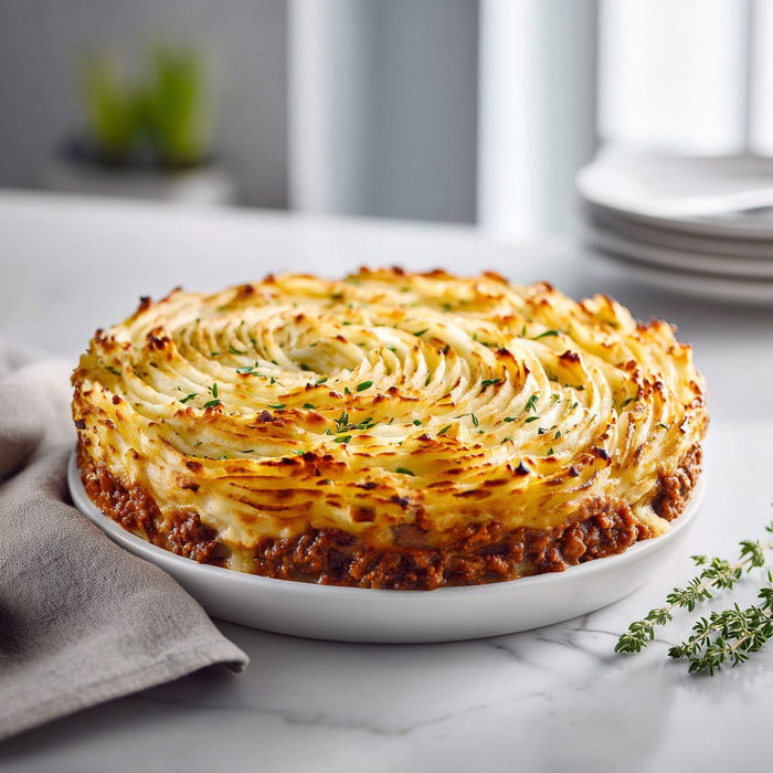 easyChef Pro Gourmet Beef Shepherd's Pie with Cheddar Potato Topping