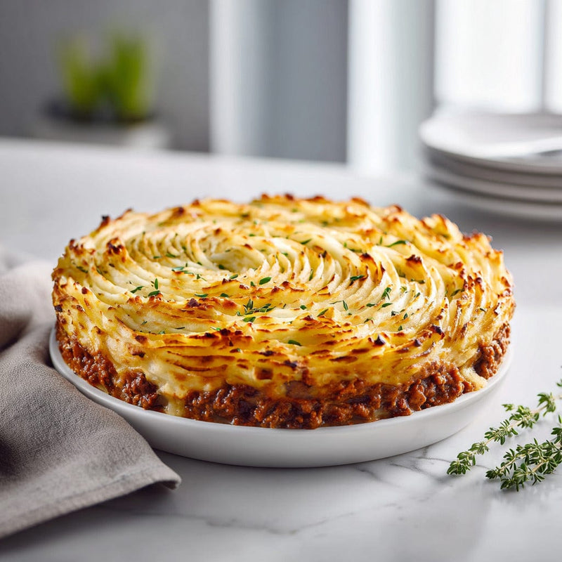 easyChef Pro Gourmet Beef Shepherd's Pie with Cheddar Potato Topping