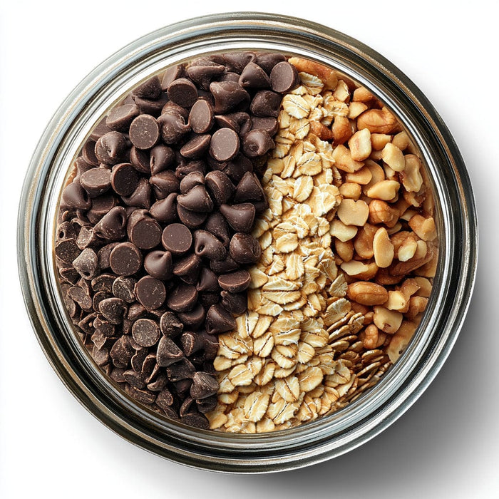 easyChef Pro Gourmet Chocolate Chip Oatmeal Cookie Mix in a Jar