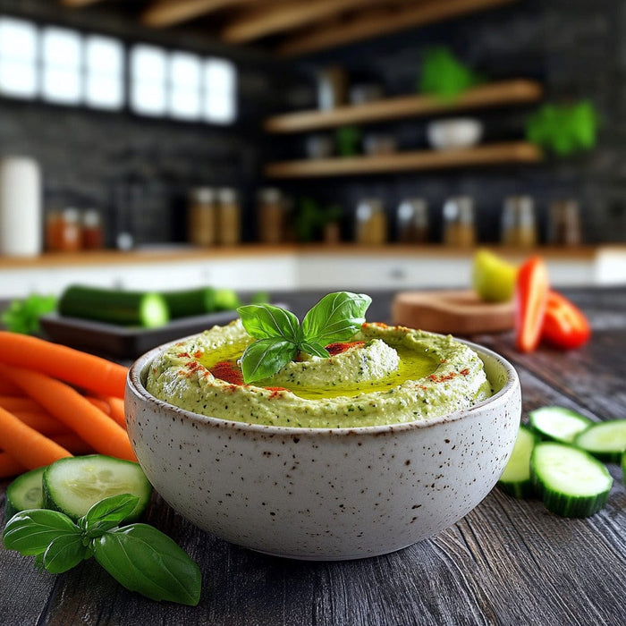 easyChef Pro Green Zucchini Hummus