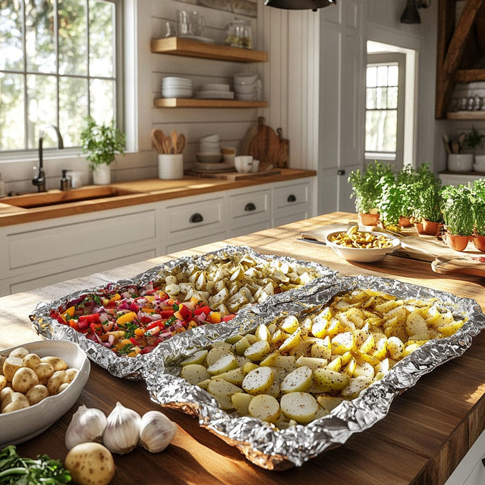 easyChef Pro Grilled Campfire Veggies