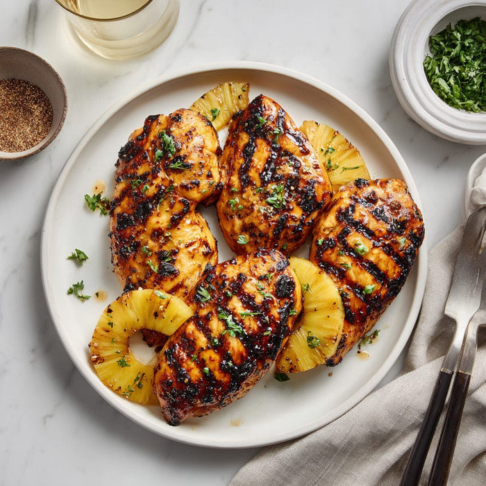 easyChef Pro Grilled Pineapple-Ginger Chicken Breasts