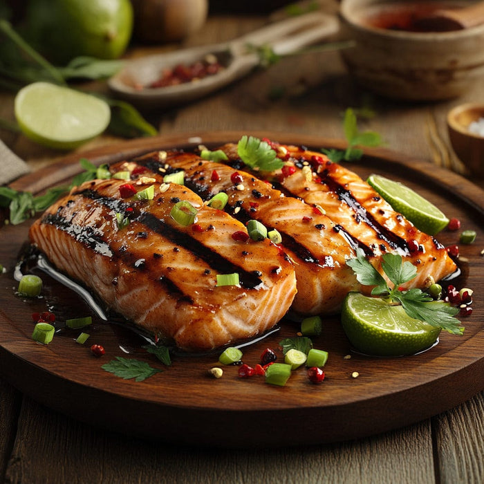 easyChef Pro Grilled Salmon