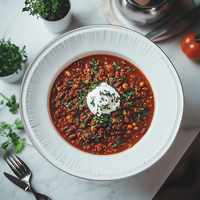 easyChef Pro Hearty Beef & Bean Chili
