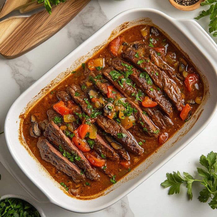 easyChef Pro Hearty Flank Steak Casserole