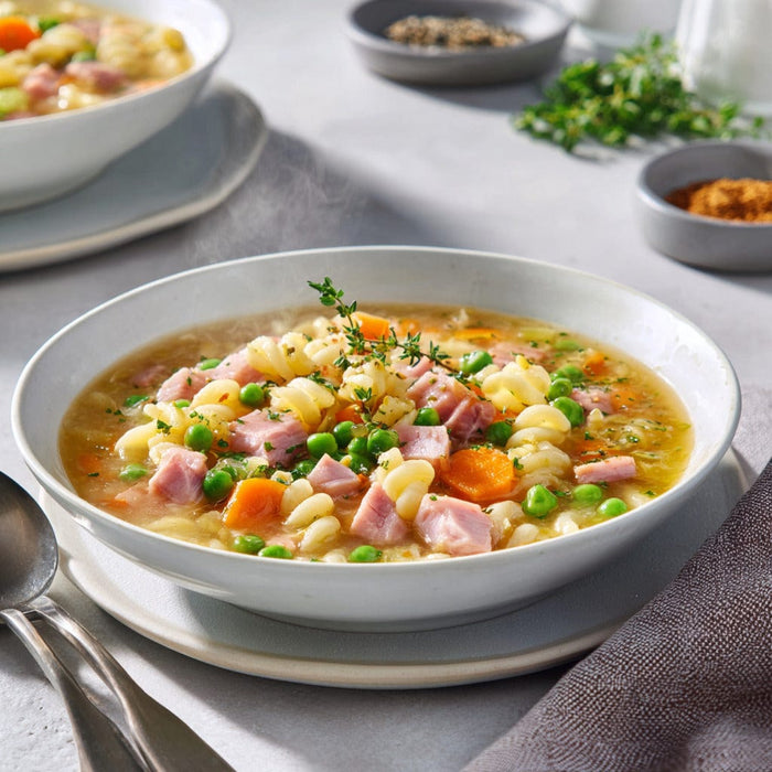 easyChef Pro Hearty Ham Bone Soup with Fresh Vegetables and Pasta