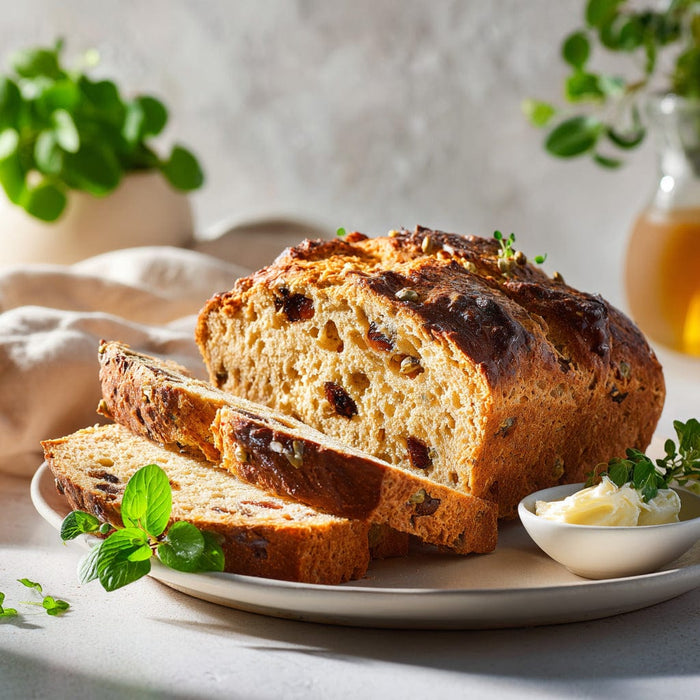 easyChef Pro Hearty Irish Buttermilk Soda Bread with Caraway