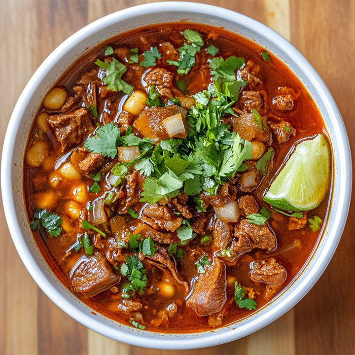 easyChef Pro Hearty Mexican Menudo with Spicy Hominy