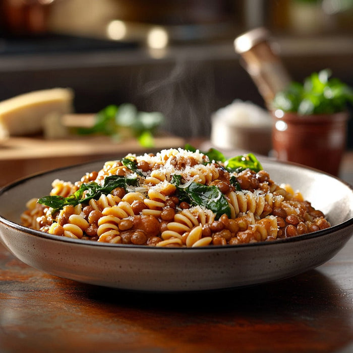 easyChef Pro Hearty Pasta and Lentil Medley
