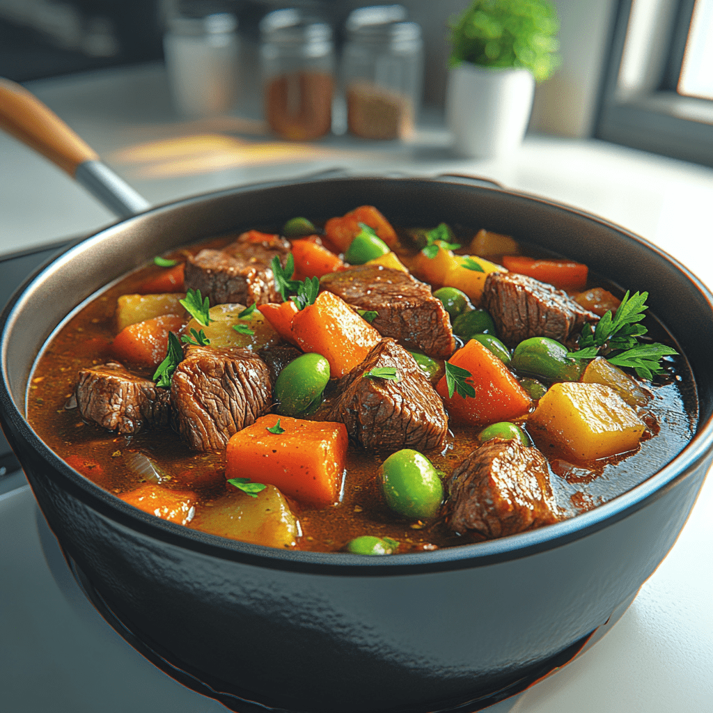 easyChef Pro Hearty Portuguese Beef Stew