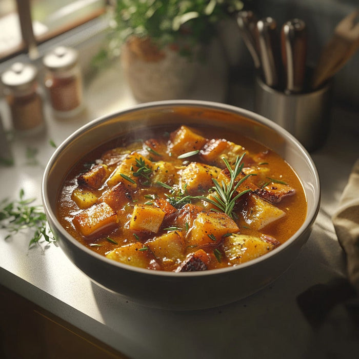 easyChef Pro Hearty Rosemary Roasted Winter Vegetable Soup
