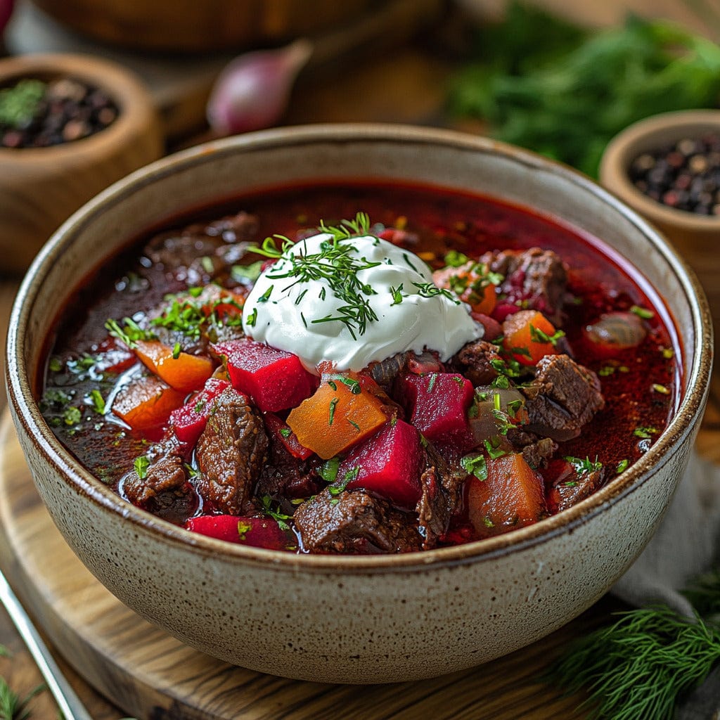 easyChef Pro Hearty Slow Cooker Borscht