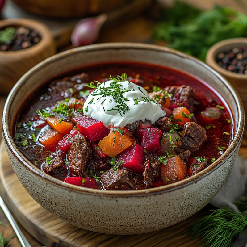 easyChef Pro Hearty Slow Cooker Borscht